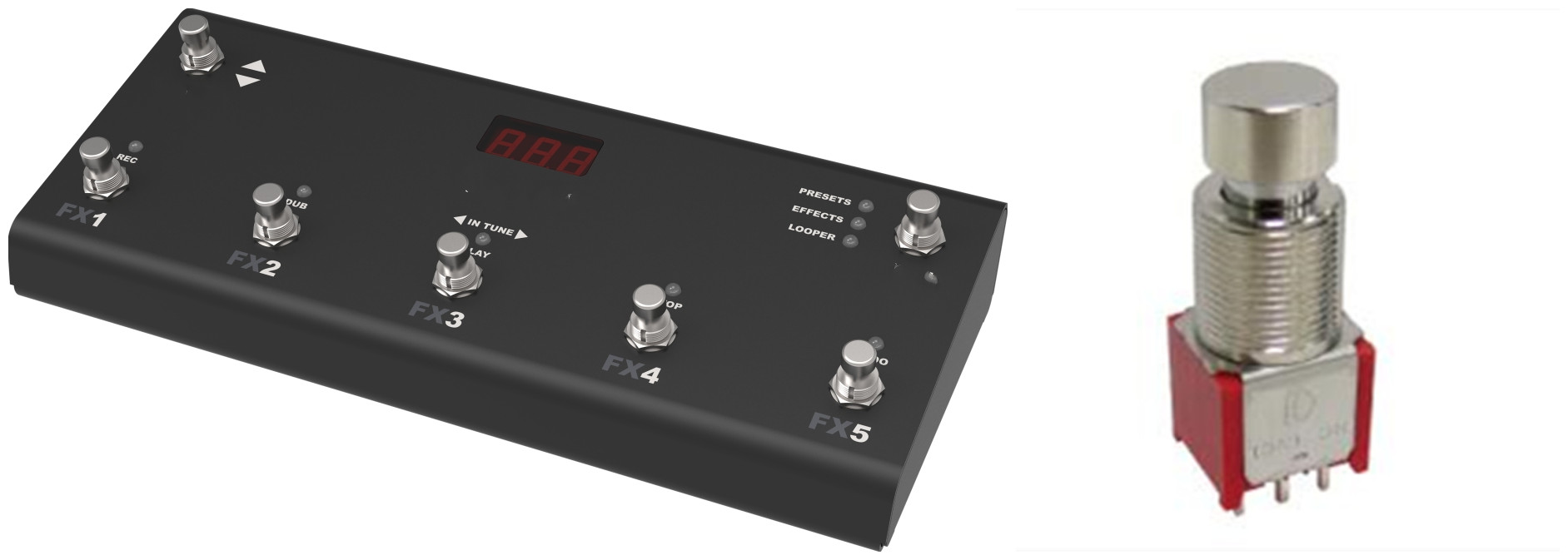 吉他效果器（qì）應用--腳踏開關