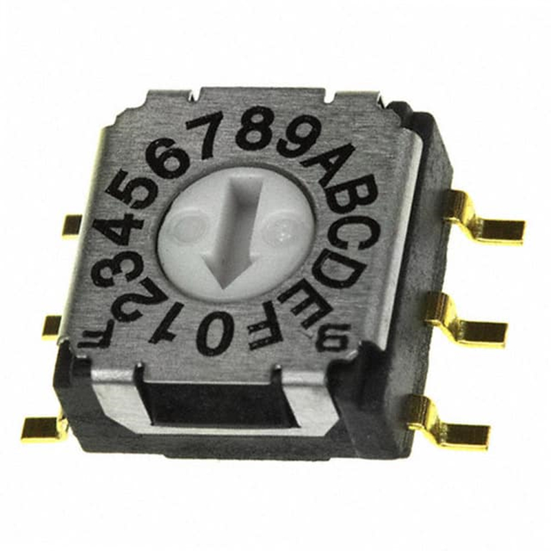 7*7旋轉編碼（mǎ）開關， 4位， 10位，16位