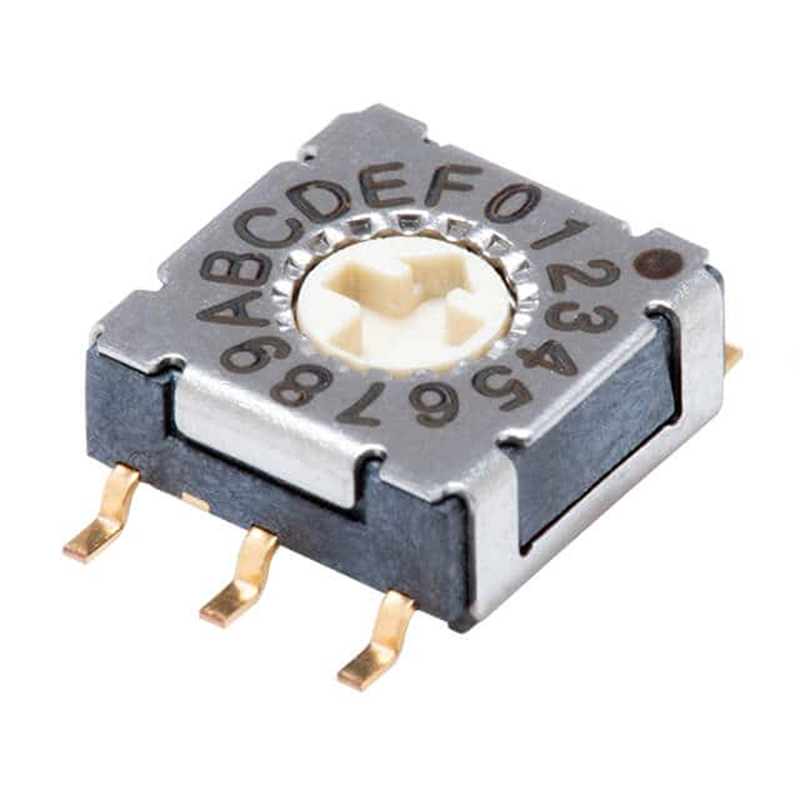 7*7旋轉（zhuǎn）編碼開關， 4位， 10位，16位