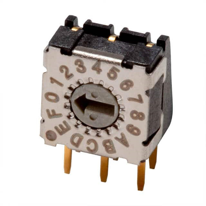 7*7旋轉編碼開關， 4位， 10位，16位