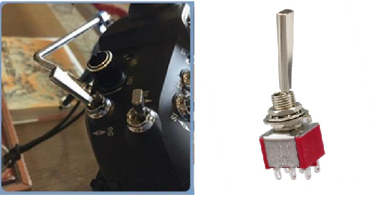 遙控器——扁柄鈕子開關