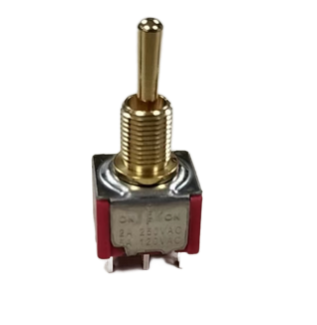 電著（zhe）金色ON ON 兩檔紐子開關