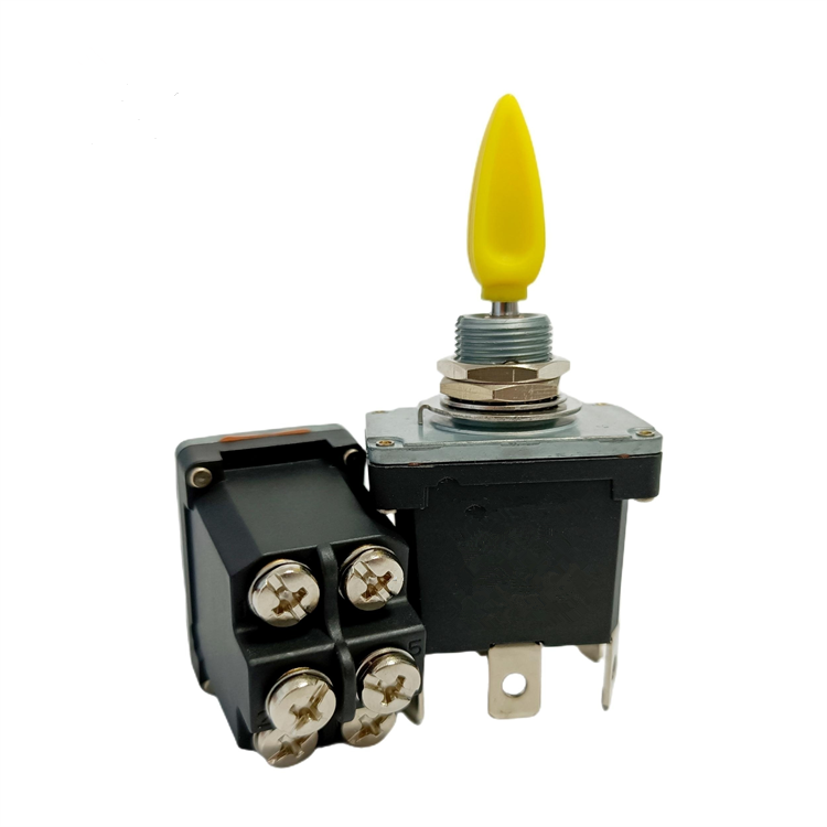 三檔（dàng）六腳工業鈕子開關