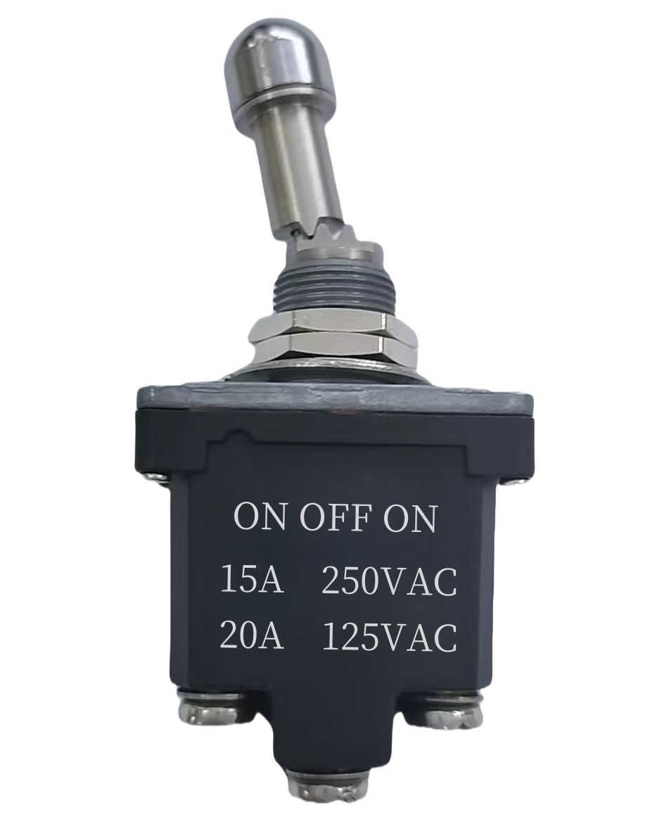 大電流 10A15A20A防碰撞大搖頭鈕（niǔ）子開關