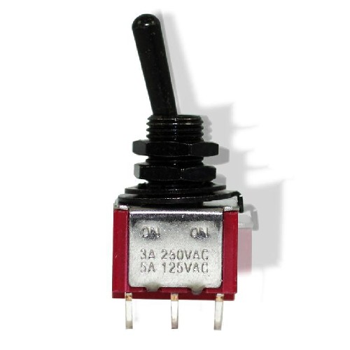 電著黑（hēi）色ON ON 兩（liǎng）檔紐（niǔ）子開（kāi）關（guān）